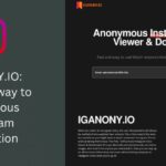 Anonymous instagram story viewer iganony